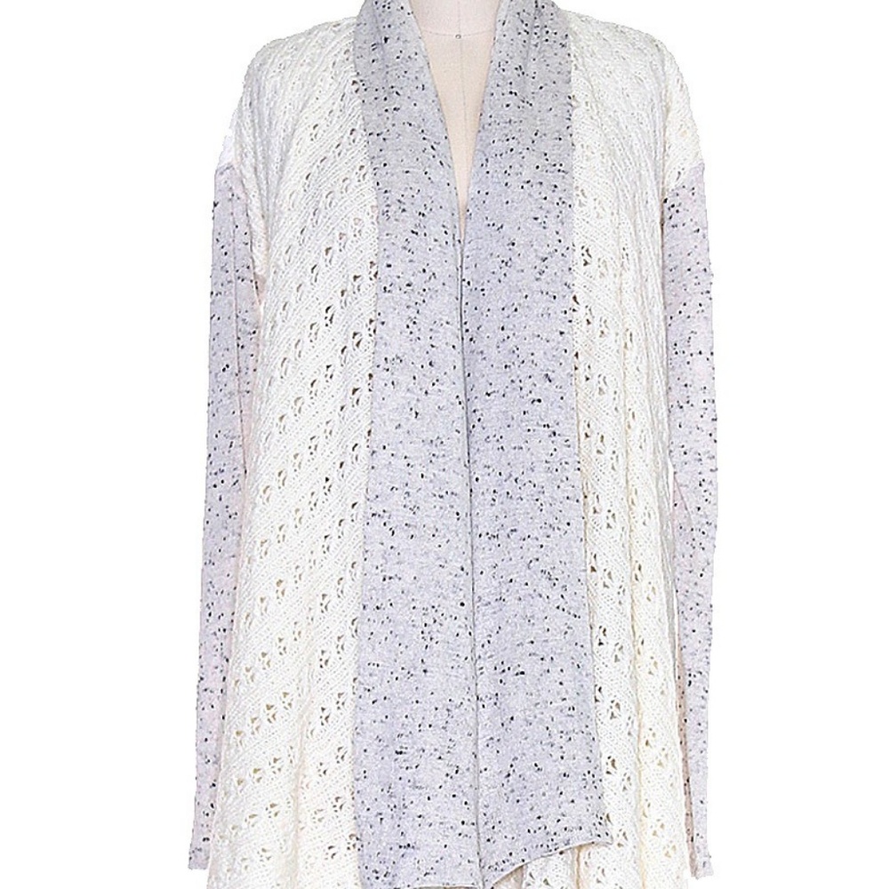 Hazel Ivory Sweater Jacket
